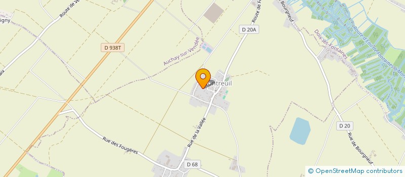 localisation de l'entreprise MONSIEUR JUSTIN HILLAIRET  MONTREUIL