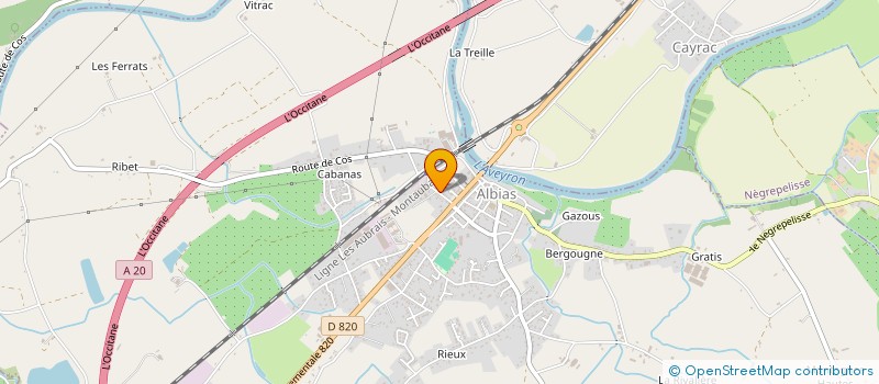 localisation de l'entreprise MONSIEUR JUSTIN JIMENEZ  SAINT-ETIENNE-DE-TULMONT