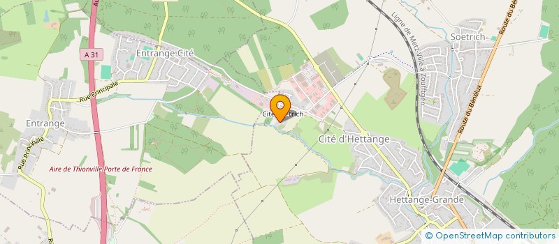 localisation de l'entreprise MONSIEUR JUSTIN KAUFFMANN  HETTANGE-GRANDE