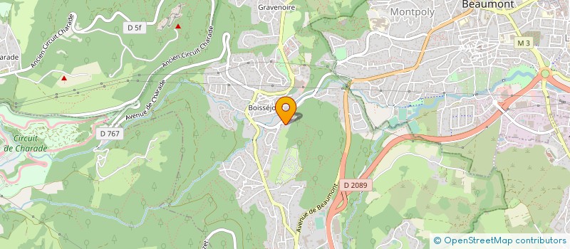 localisation de l'entreprise MONSIEUR JUSTIN LABATTU à CEYRAT