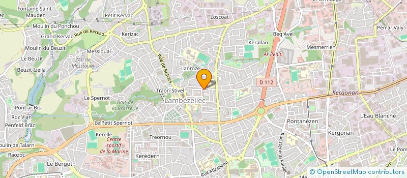 localisation de l'entreprise MONSIEUR JUSTIN LECLERCQ à BREST
