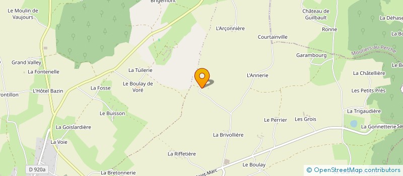 localisation de l'entreprise MONSIEUR JUSTIN LECUYER à REMALARD-EN-PERCHE