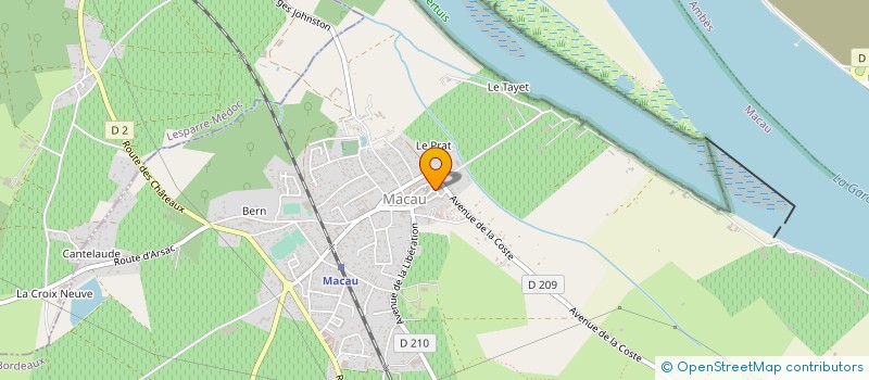 localisation de l'entreprise MONSIEUR JUSTIN LENOIR  MACAU