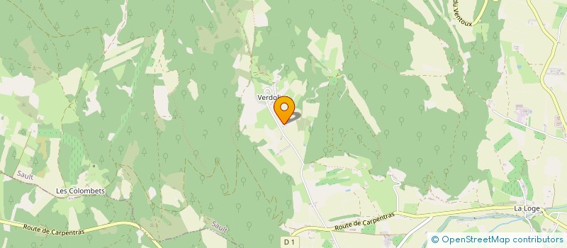 localisation de l'entreprise MONSIEUR JUSTIN MICHEL  SAULT