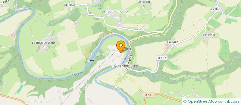 localisation de l'entreprise MONSIEUR JUSTIN MIGNOT  SAINT-PIERRE-EN-AUGE