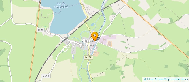 localisation de l'entreprise MONSIEUR JUSTIN MIOT à VILLEGUSIEN-LE-LAC