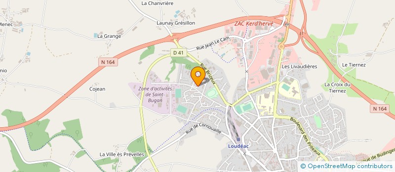 localisation de l'entreprise MONSIEUR JUSTIN MOUKONGO  SAVIGNY-LE-TEMPLE