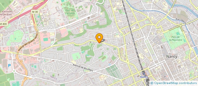 localisation de l'entreprise MONSIEUR JUSTIN NOE  NANCY