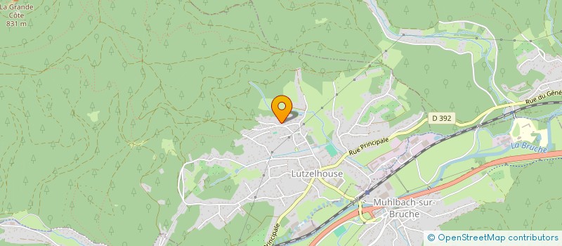 localisation de l'entreprise MONSIEUR JUSTIN OBERGFELL  LUTZELHOUSE