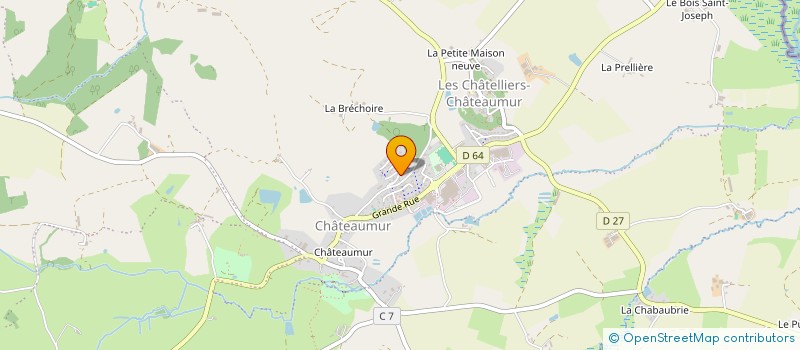 localisation de l'entreprise MONSIEUR JUSTIN PINEAU  SEVREMONT