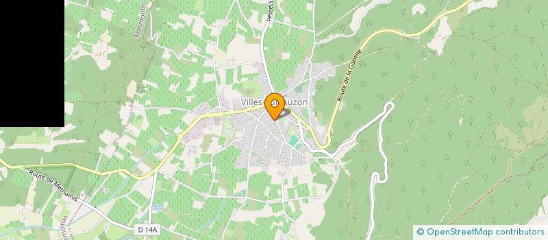 localisation de l'entreprise MONSIEUR JUSTIN REMY  VILLES-SUR-AUZON