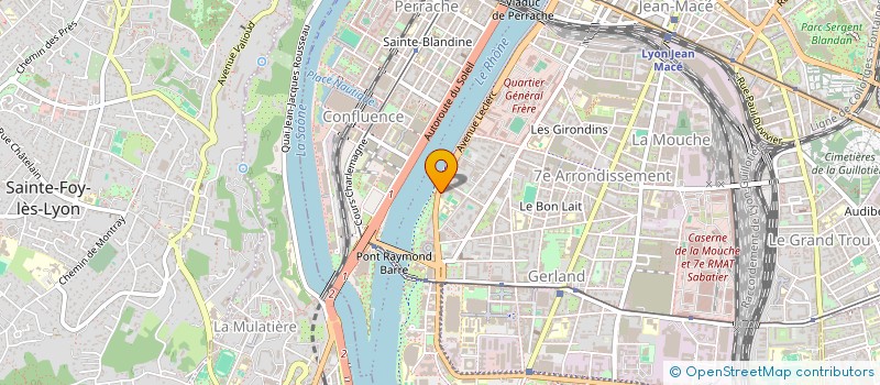 localisation de l'entreprise MONSIEUR JUSTIN SALAT  LYON