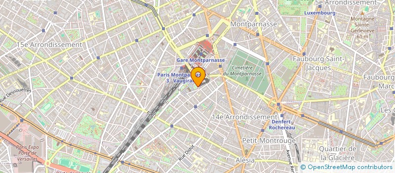 localisation de l'entreprise MONSIEUR JUSTIN TCHAPMEGNI NHONANG  PARIS