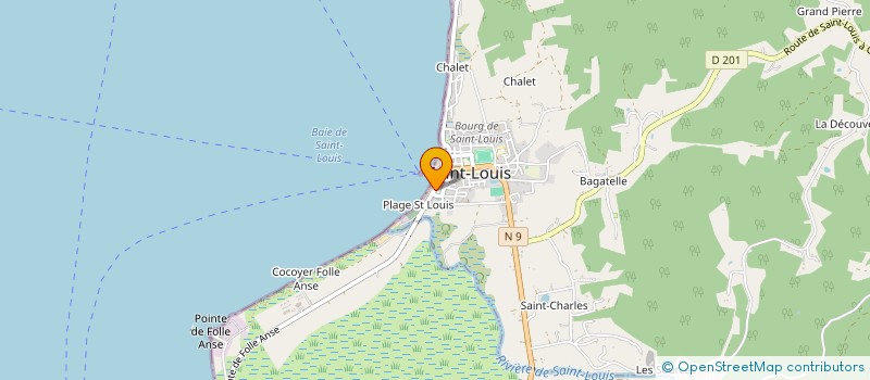 localisation de l'entreprise MONSIEUR JUSTIN TELBOIS à SAINT-LOUIS