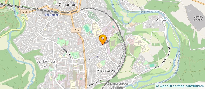 localisation de l'entreprise MONSIEUR JUSTIN TORDJEMAN à CHAUMONT