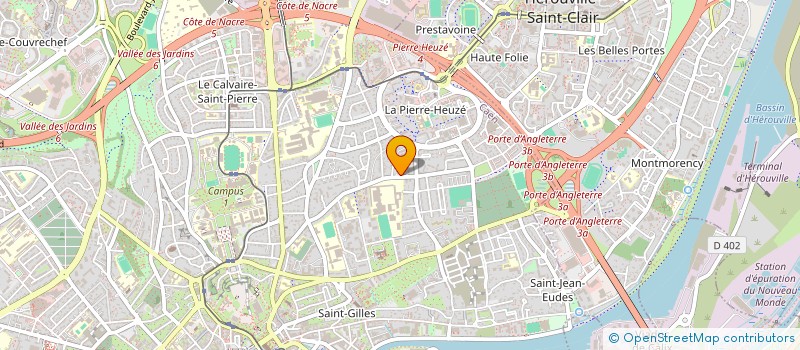 localisation de l'entreprise MONSIEUR JUSTIN VALERE PIERRE PORTAT  CAEN