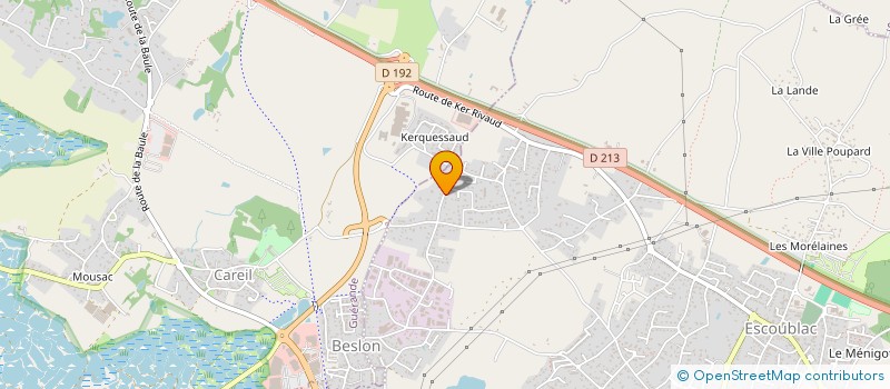 localisation de l'entreprise MONSIEUR JUSTIN ZUMKELLER à LA BAULE-ESCOUBLAC