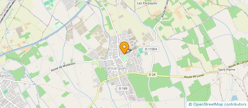 localisation de l'entreprise MONSIEUR JUSTO CANALES  LANSARGUES