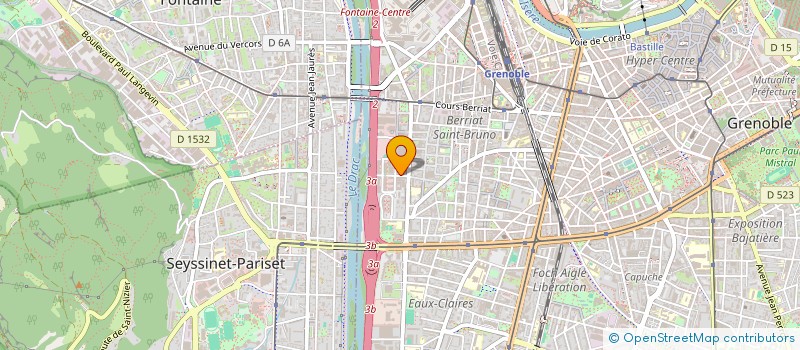 localisation de l'entreprise MONSIEUR JUSUF BABIC  GRENOBLE