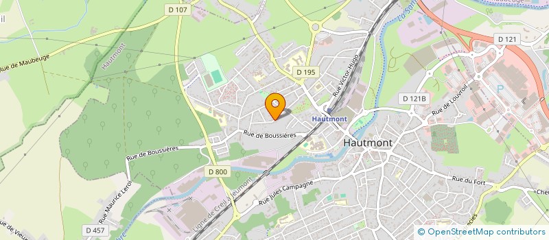 localisation de l'entreprise MONSIEUR JUUNEL AHMED  HAUTMONT