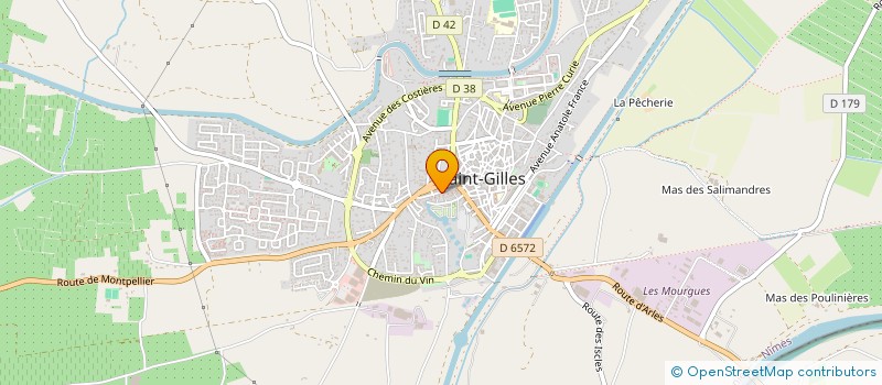 localisation de l'entreprise MONSIEUR JUVENAL DA SILVA NUNES  SAINT-GILLES