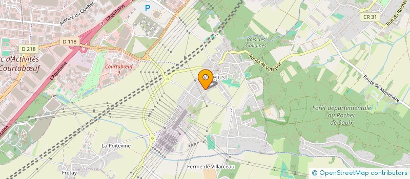 localisation de l'entreprise MONSIEUR JUVENCIO MENDES  VILLEJUST