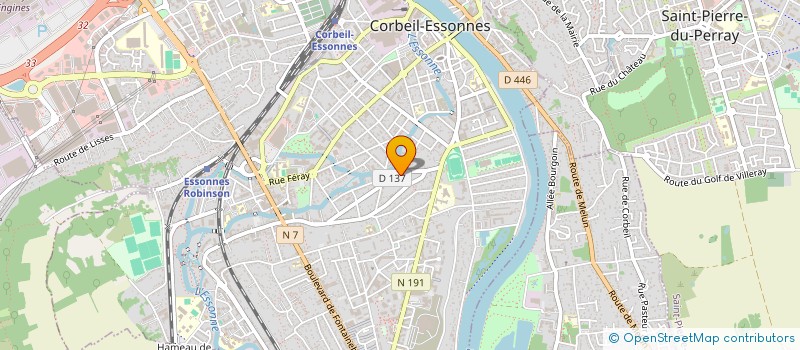 localisation de l'entreprise MONSIEUR JUVENSON FRANCOIS à CORBEIL-ESSONNES