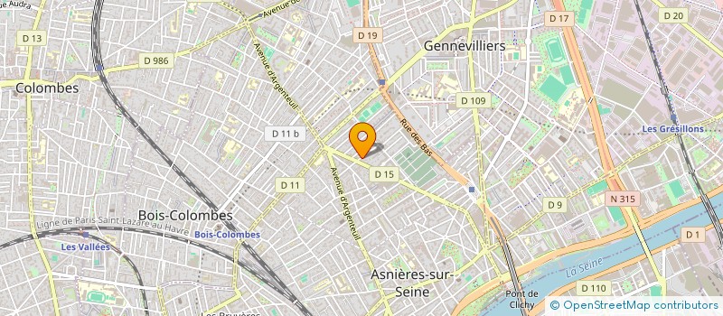 localisation de l'entreprise MONSIEUR JUWEL RANA à ASNIERES-SUR-SEINE