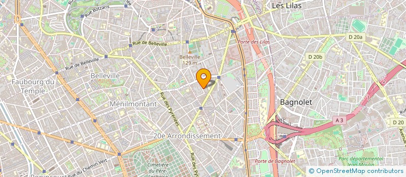 localisation de l'entreprise MONSIEUR JYMMY ANTOINE  PARIS