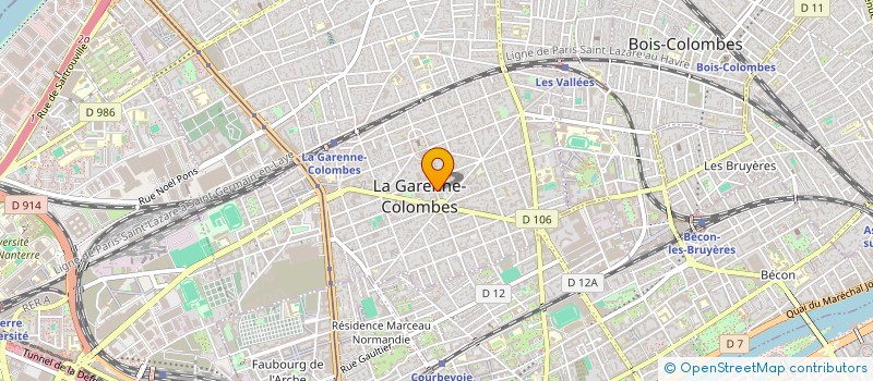 localisation de l'entreprise MONSIEUR K THATHUCHAN KANDEPAN  LA GARENNE-COLOMBES