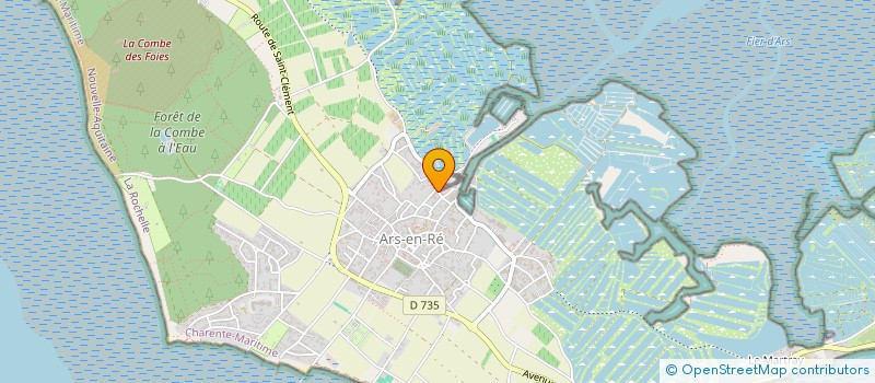 localisation de l'entreprise MONSIEUR KA CHOI  ARS-EN-RE