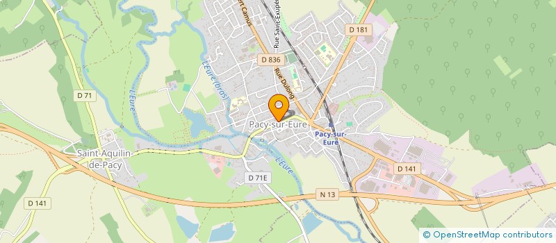 localisation de l'entreprise MONSIEUR KA-MING POON  PACY-SUR-EURE