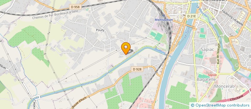 localisation de l'entreprise MONSIEUR KA-TCHOUN TRAN  MONTAUBAN