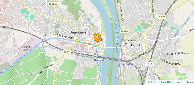 localisation de l'entreprise MONSIEUR KA YING SY HEU  BEAUCAIRE