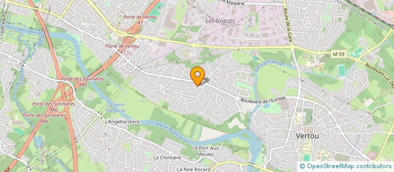 localisation de l'entreprise MONSIEUR KAAMIL ABIRY  VERTOU