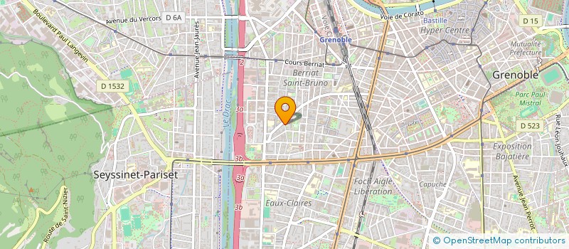 localisation de l'entreprise MONSIEUR KAAN CILENKER  GRENOBLE