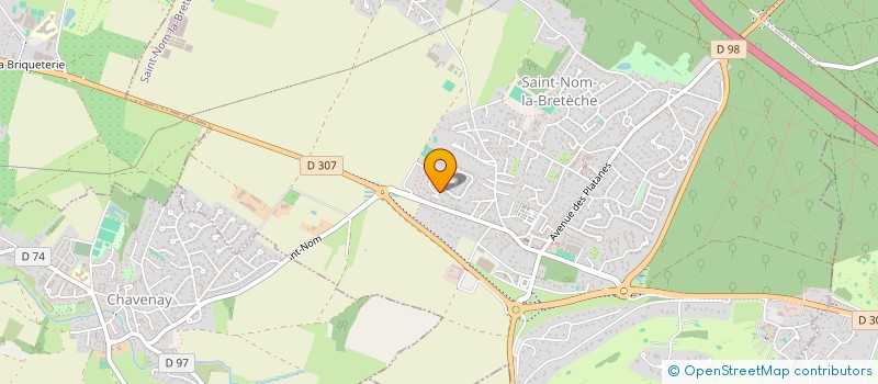 localisation de l'entreprise MONSIEUR KAAN DOYURUR  SAINT-NOM-LA-BRETECHE