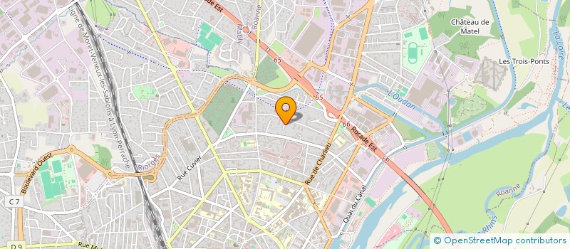 localisation de l'entreprise MONSIEUR KAAN KAYNARCA  ROANNE