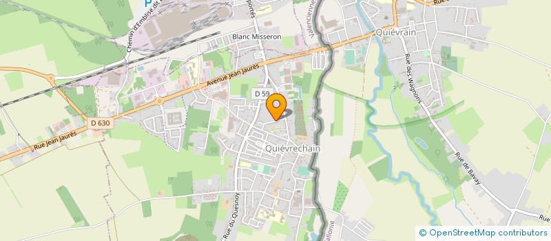 localisation de l'entreprise MONSIEUR KAAN KILIC  QUIEVRECHAIN