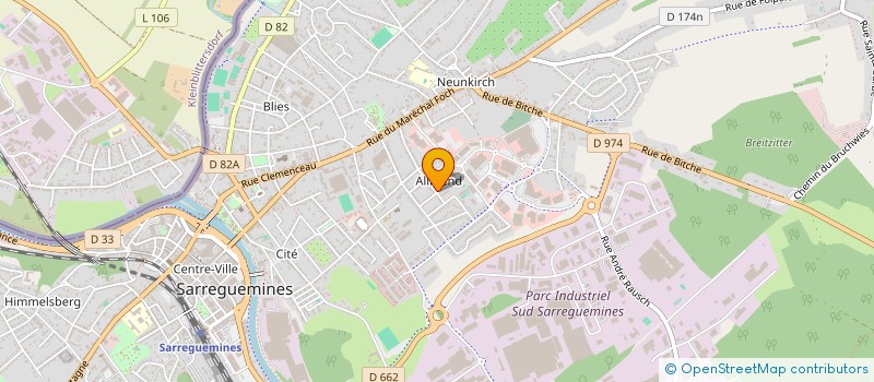 localisation de l'entreprise MONSIEUR KAAN PAKSOY à SARREGUEMINES