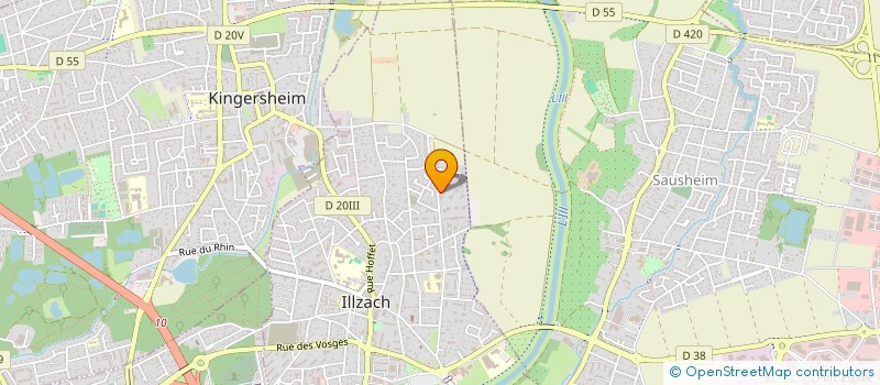 localisation de l'entreprise MONSIEUR KAAN-TUGRUL EREN  ILLZACH