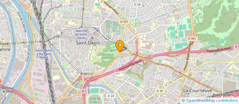 localisation de l'entreprise MONSIEUR KABABOU COMARA  SAINT-DENIS
