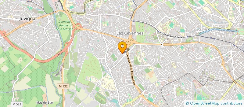 localisation de l'entreprise MONSIEUR KABIL HADDAD à MONTPELLIER