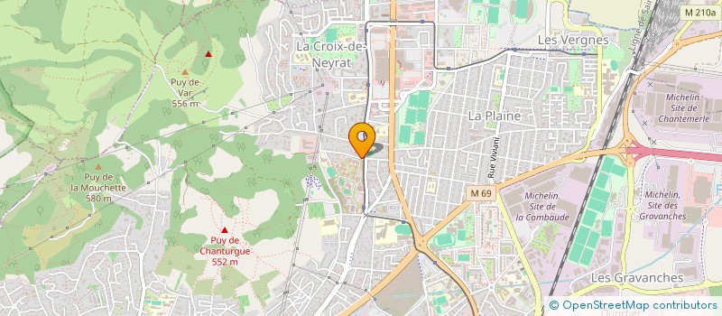 localisation de l'entreprise MONSIEUR KABINET CAMARA  CLERMONT-FERRAND