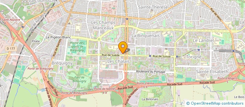 localisation de l'entreprise MONSIEUR KABIR AKMOUSSA  RENNES