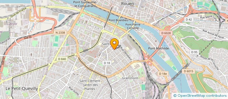 localisation de l'entreprise MONSIEUR KABIR HABU SULEMAN  ROUEN