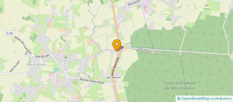 localisation de l'entreprise MONSIEUR KACEM BENOTHMANE  AIRE-SUR-LA-LYS