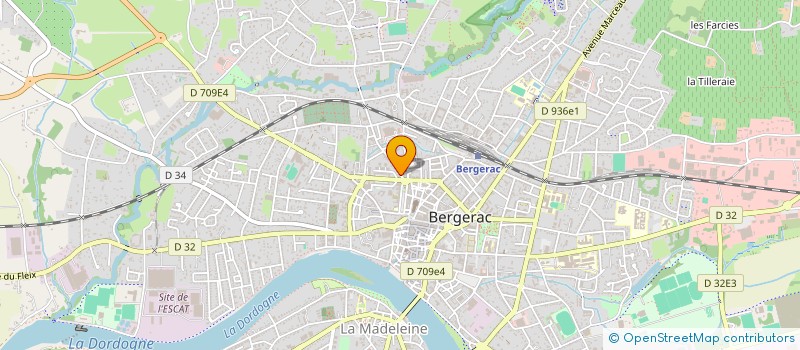 localisation de l'entreprise MONSIEUR KACEM EL BADAOUI à BERGERAC