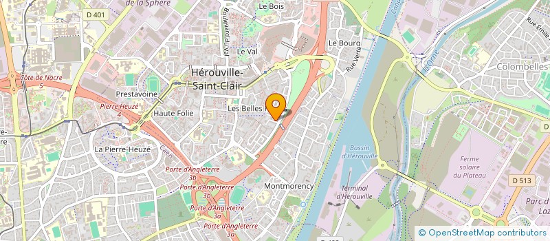 localisation de l'entreprise MONSIEUR KACEM HAMIDI à HEROUVILLE SAINT CLAIR