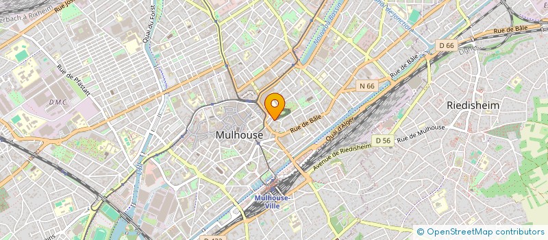 localisation de l'entreprise MONSIEUR KACEM HIMOUDI  MULHOUSE